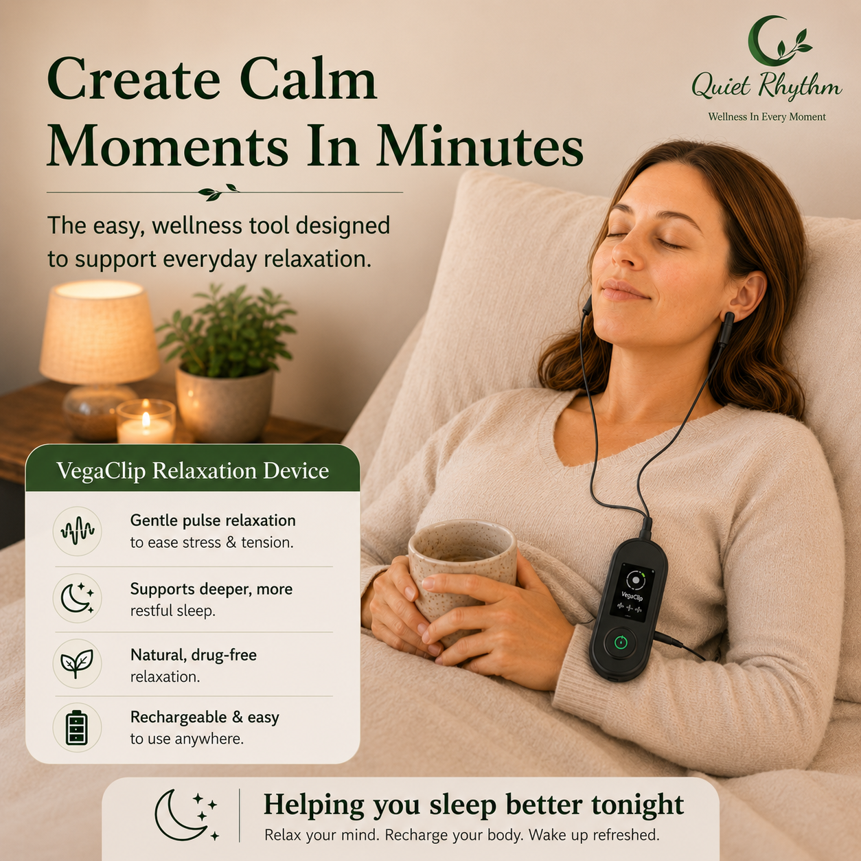 VegaClip Relaxation Device